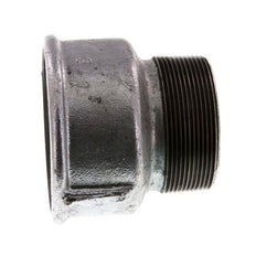R 2 1/2'' x Rp 3'' M/F Adaptador Reductor de hierro fundido galvanizado 25 Bar