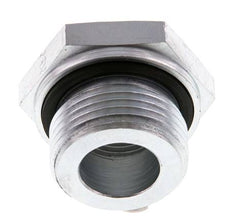 G 1'' x G 1/2'' M/F Adaptador Reductor de Acero Cincado 400 Bar - Hidráulico