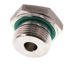 G 1'' x G 1/4'' M/F Adaptador reductor de acero inoxidable 400 Bar - Hidráulico