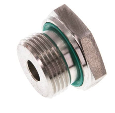 G 1'' x G 1/4'' M/F Adaptador reductor de acero inoxidable 400 Bar - Hidráulico
