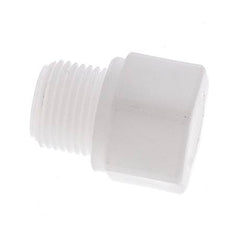 Anillo reductor G1/4'' hembra x G3/8'' Macho Polipropileno (pp) 10bar (140,5psi) FDA 22mm Hex.