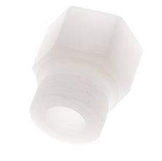 Anillo reductor G1/2'' Hembra x G3/4'' Macho PVDF 10bar (140.5psi) FDA 32mm Hex.