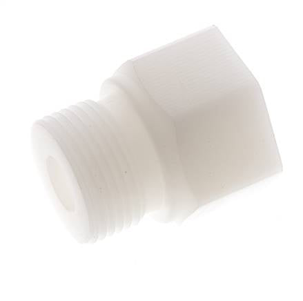 Anillo reductor G3/8'' Hembra x G3/4'' Macho PVDF 10bar (140.5psi) FDA 32mm Hex.