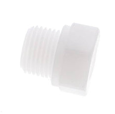 Anillo reductor G1/4'' hembra x G1/2'' Macho Polipropileno (pp) 10bar (140,5psi) FDA 27mm Hex.
