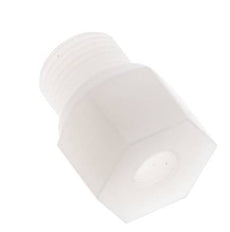 Anillo reductor G1/8'' Hembra x G3/8'' Macho PVDF 10bar (140,5psi) FDA 22mm Hex.