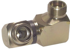 25S Racor doble giratorio de acero zincado DN 19350 bar NBR ISO 8434-1