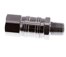 Junta Rotativa R1/4'' Macho x G1/4'' Hembra Acero Niquelado 15bar (210.75psi) para Herramientas