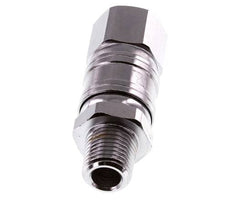 Junta Rotativa R1/4'' Macho x G1/4'' Hembra Acero Niquelado 15bar (210.75psi) para Herramientas