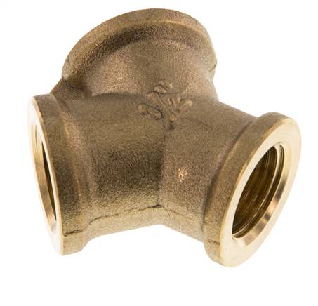 Rp 1/2'' Y-Pieza de latón 16 Bar