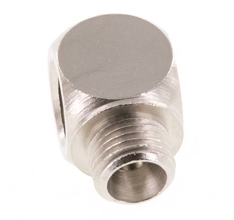 Racor en T G1/4'' Macho x Hembra Latón Niquelado 16bar (224.8psi) [2 Piezas]