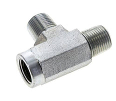 Racor en T 3/8'' NPT Hembra x Macho Acero 210bar (2950.5psi)