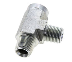 Racor en T 3/8'' NPT Hembra x Macho Acero 210bar (2950.5psi)