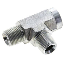 Racor en T 3/8'' NPT Hembra x Macho Acero 210bar (2950.5psi)