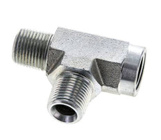 Racor en T 3/8'' NPT Hembra x Macho Acero 210bar (2950.5psi)
