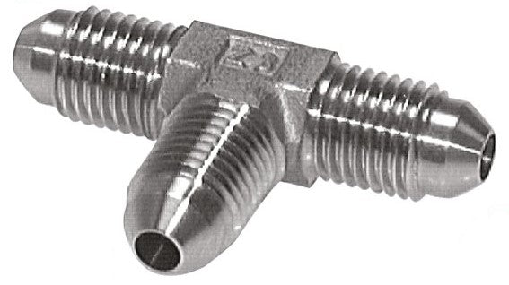 Racor en T JIC UN 1-5/8''-12 Macho Acero inoxidable 140bar (1967.0psi)