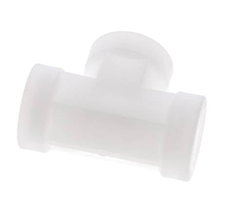 Racor en T G3/8'' Hembra Polipropileno (pp) FDA 10bar (140,5psi)