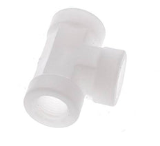 Racor en T G1/8'' Hembra Polipropileno (pp) FDA 10bar (140,5psi)
