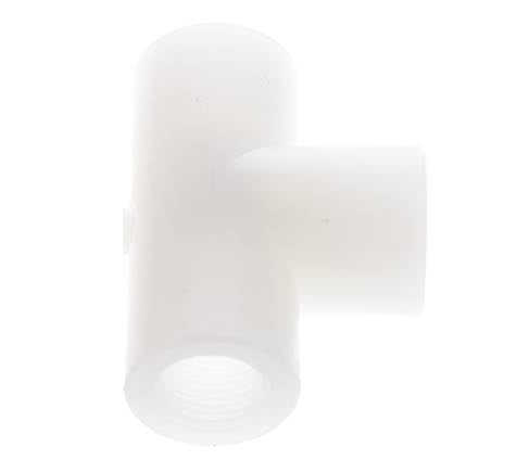 Racor en T G3/8'' Hembra Fluoruro de polivinilideno (pvdf) FDA 10bar (140,5psi)