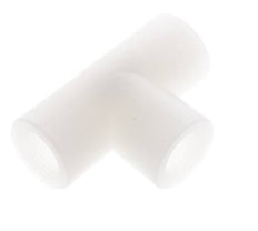 Racor en T G3/8'' Hembra Fluoruro de polivinilideno (pvdf) FDA 10bar (140,5psi)