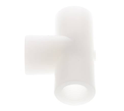 Racor en T G3/8'' Hembra Fluoruro de polivinilideno (pvdf) FDA 10bar (140,5psi)