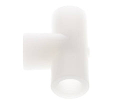 Racor en T G3/8'' Hembra Fluoruro de polivinilideno (pvdf) FDA 10bar (140,5psi)