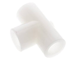 Racor en T G1/2'' Hembra Fluoruro de polivinilideno (pvdf) FDA 10bar (140,5psi)