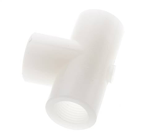 Racor en T G1/2'' Hembra Fluoruro de polivinilideno (pvdf) FDA 10bar (140,5psi)