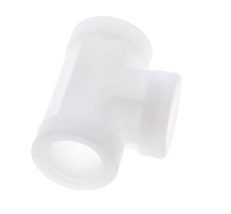 Racor en T G1/2'' Hembra Polipropileno (pp) FDA 10bar (140,5psi)