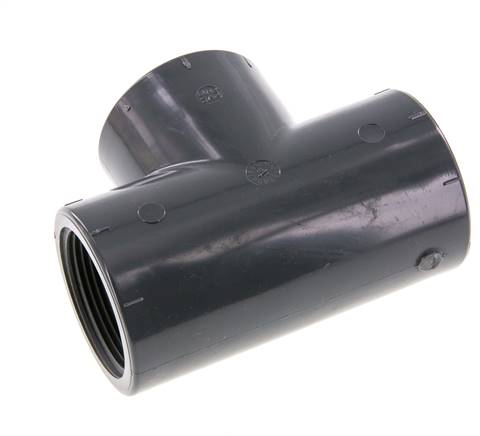 Racor en T Rp1 1/2'' Pvc-u EN 1452-3 16bar (224.8psi)
