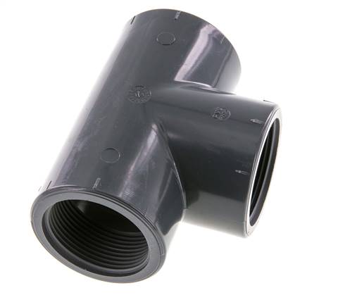 Racor en T Rp1 1/2'' Pvc-u EN 1452-3 16bar (224.8psi)