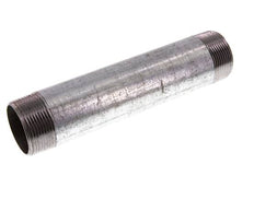 R 1 1/2'' Espiga doble de acero galvanizado 50 Bar DIN 2982 - 200mm