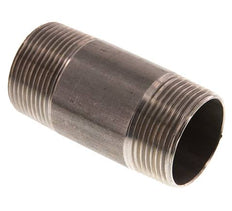 R 1 1/4'' Acero inoxidable Espiga doble 20 Bar DIN 2982 - 80mm