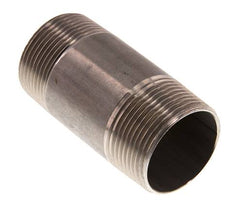 R 1 1/4'' Acero inoxidable Espiga doble 20 Bar DIN 2982 - 80mm