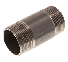 R 1 1/4'' Acero inoxidable Espiga doble 20 Bar DIN 2982 - 80mm