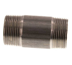 R 1 1/4'' Acero inoxidable Espiga doble 20 Bar DIN 2982 - 80mm