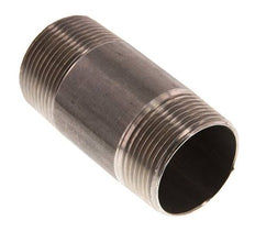 R 1 1/4'' Acero inoxidable Espiga doble 20 Bar DIN 2982 - 80mm