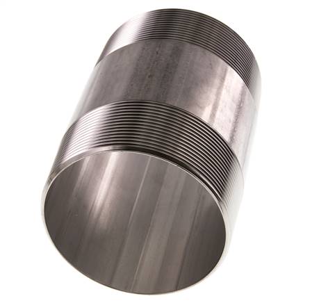 R 3'' Acero inoxidable Doble Boquilla 20 Bar DIN 2982 - 120mm