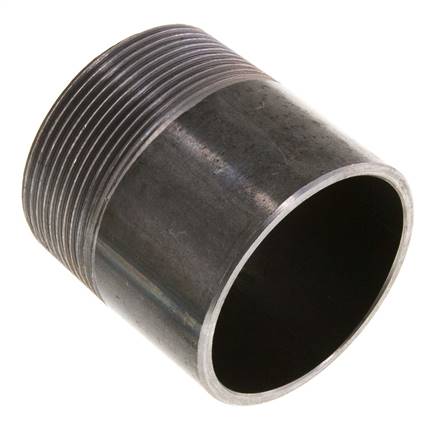 R 2'' Macho x 60.3mm Espiga de acero con extremo para soldar 50 Bar DIN 2982 - 60mm