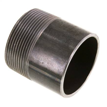 R 2'' Macho x 60.3mm Espiga de acero con extremo para soldar 50 Bar DIN 2982 - 60mm
