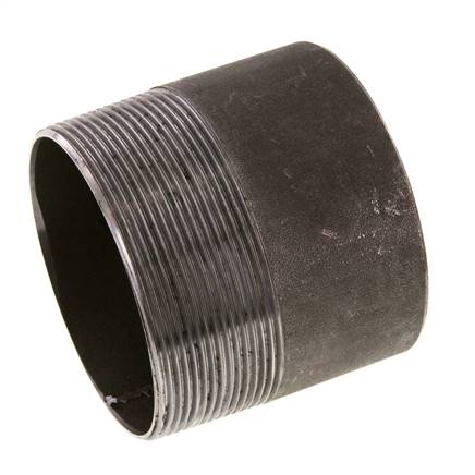 R 3'' Macho x 88.9mm Espiga de acero con extremo para soldar 50 Bar DIN 2982 - 80mm