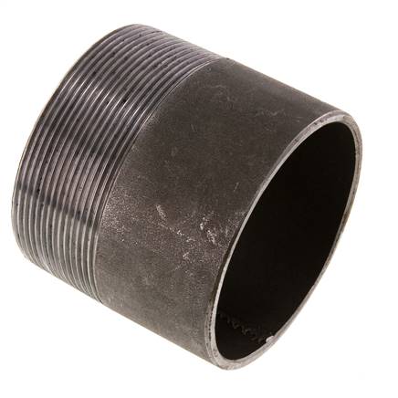 R 3'' Macho x 88.9mm Espiga de acero con extremo para soldar 50 Bar DIN 2982 - 80mm