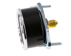 0..400 Bar (0..5802 psi) Manómetro de montaje en panel Acero/Latón 63 mm Clase 2.5 (Soporte)