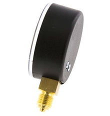 0..250 Bar (0..3626 psi) Manómetro por debajo de plástico / latón 63 mm Clase 2.5