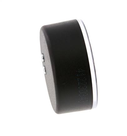 Manómetro de presión por debajo de plástico / latón 63 mm Clase 2.5