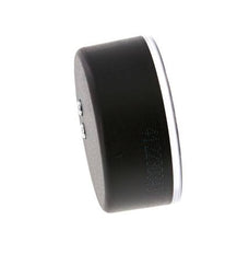 Manómetro de presión por debajo de plástico / latón 63 mm Clase 2.5