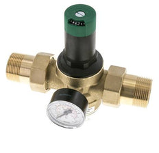 Reductor De Presión De Filtro Latón R1 1/4'' 99 L/Min 1.5-6 Bar/22-87Psi Agua Potable