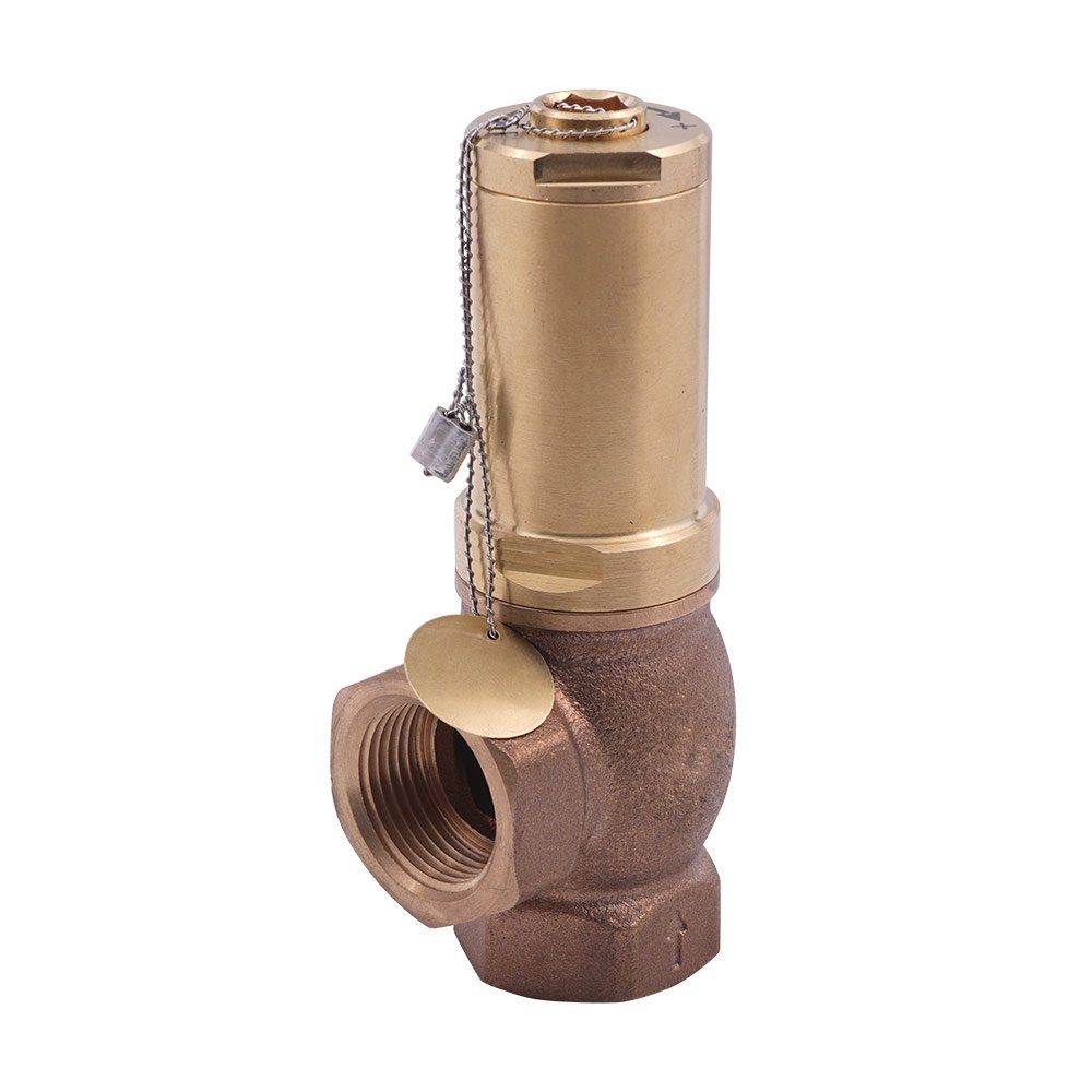 G1'' Válvula de alivio de latón 2 - 8 bar / 29 - 116 psi