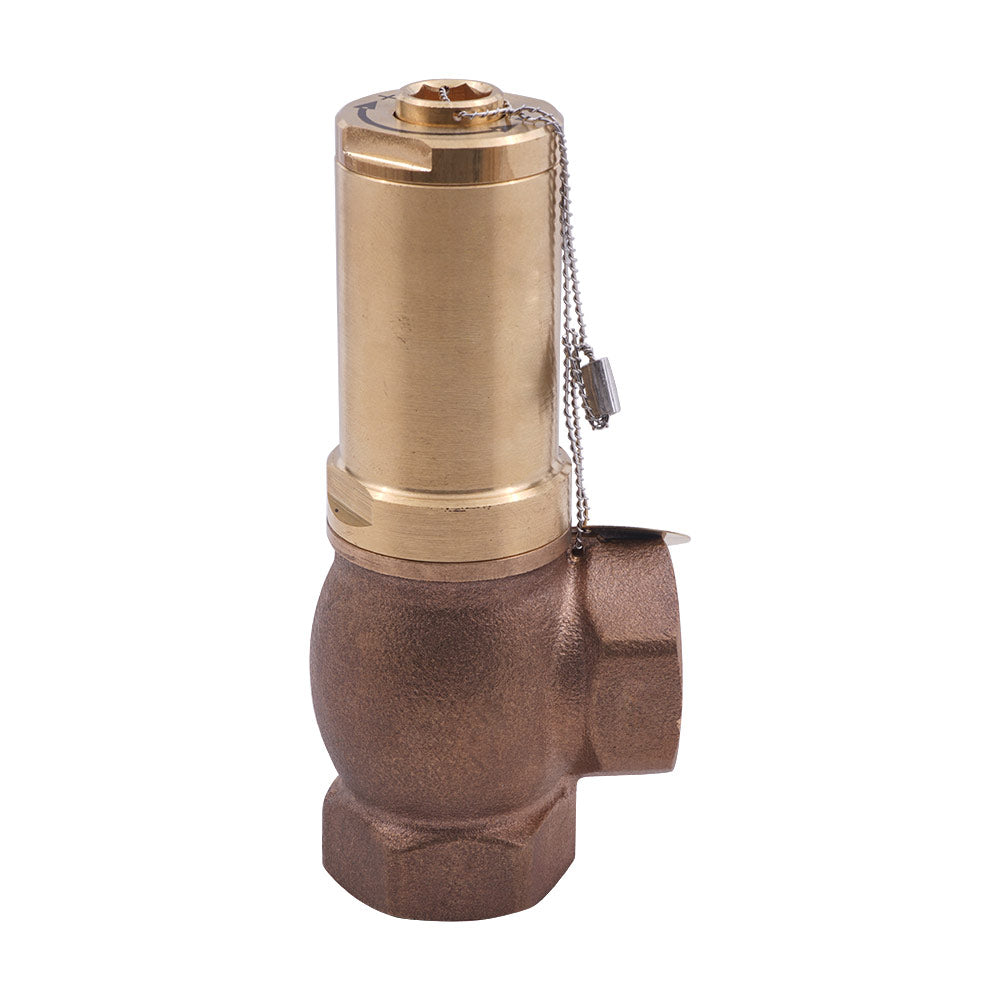 G1'' Válvula de alivio de latón 2 - 8 bar / 29 - 116 psi