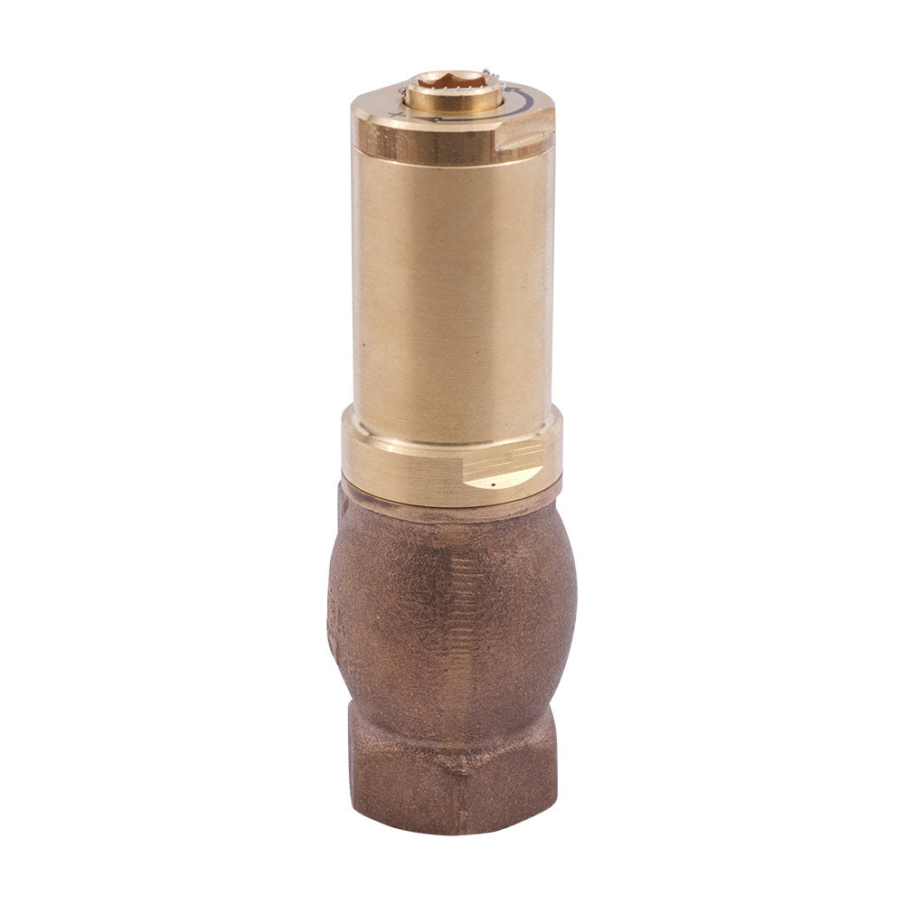G1 1/4'' Latón Válvula de alivio 12 - 20 bar / 174 - 290 psi