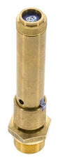 G Válvula de seguridad preajustada de latón de 3/4'' 41,5 bar (601,92 psi) DN 10